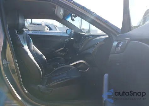 2015 Hyundai Veloster Turbo from USA, damaged, VIN KMHTC6AEXFU225847